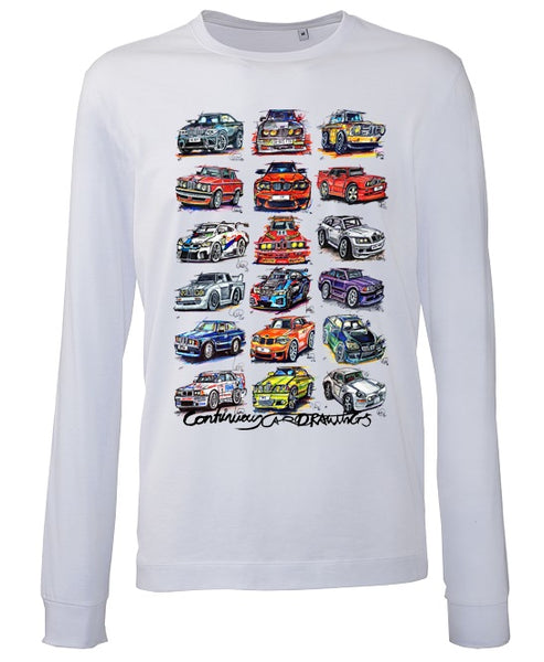 #ContinuousCar collection - BMW - Unisex T-shirt - long sleeve