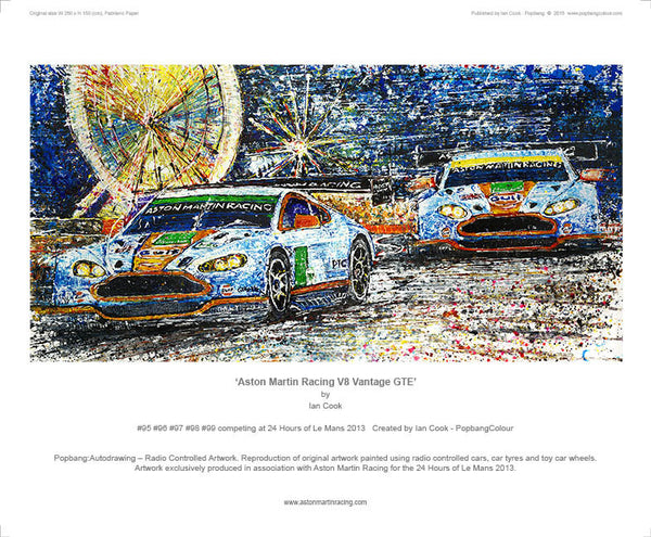 Aston Martin Vantage Le Mans 2013 - POPBANGCOLOUR Shop