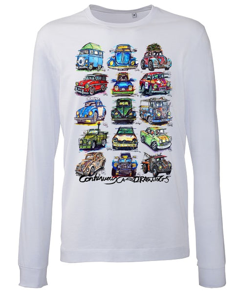 #ContinuousCar collection -  VW - Unisex T-shirt - long sleeve