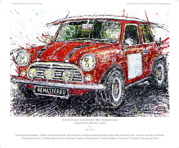 David Brown Automotive Mini Remastered ‘Inspired by Monte Carlo’ - POPBANGCOLOUR Shop