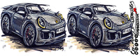 Porsche 911 | #ContinuousCar |  Mug