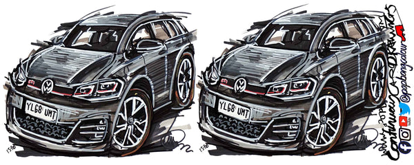 VW Golf GTi MK7 #ContinuousCar | Mug