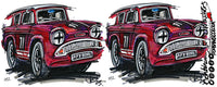 Ford Lotus Cortina red | #ContinuousCar |  Mug