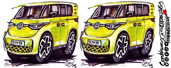 VW Volkswagen ID Buzz | #ContinuousCar | Mug