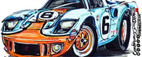 Ford GT40 gulf | #ContinuousCar |  Mug