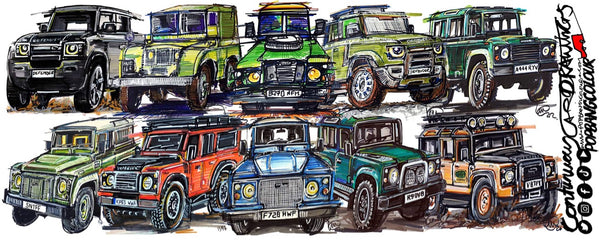 Land Rover Collection 2023 | #ContinuousCar |  Mug