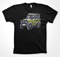 Land Rover Defender #ContinuousCar Unisex T-shirt