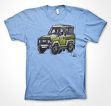 Land Rover Defender #ContinuousCar Unisex T-shirt