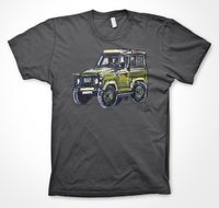 Land Rover Defender #ContinuousCar Unisex T-shirt