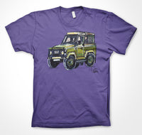 Land Rover Defender #ContinuousCar Unisex T-shirt