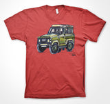 Land Rover Defender #ContinuousCar Unisex T-shirt