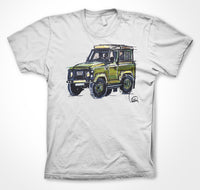 Land Rover Defender #ContinuousCar Unisex T-shirt