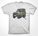 Land Rover Defender #ContinuousCar Unisex T-shirt