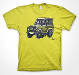 Land Rover Defender #ContinuousCar Unisex T-shirt