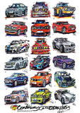 #ContinuousCar poster print collection | BMW