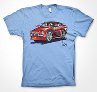 Ferrari 348 #ContinuousCar Unisex T-shirt