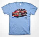 Ferrari 348 #ContinuousCar Unisex T-shirt