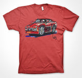 Ferrari 348 #ContinuousCar Unisex T-shirt