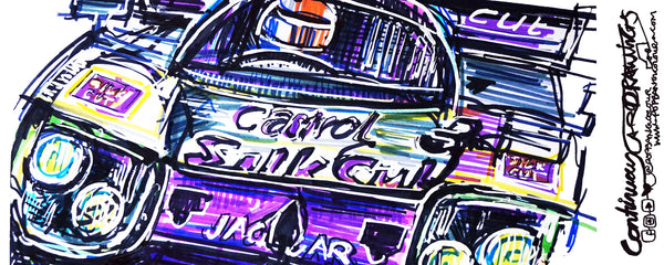 Jaguar Le Mans Silk Cut  | #ContinuousCar |  Mug