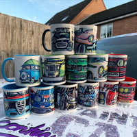 Volkswagon T2 Camper - VW Maxine | #ContinuousCar | Mug
