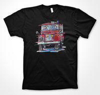 Land Rover Series Fire Tender #ContinuousCar Unisex T-shirt