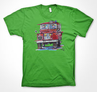 Land Rover Series Fire Tender #ContinuousCar Unisex T-shirt