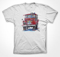 Land Rover Series Fire Tender #ContinuousCar Unisex T-shirt