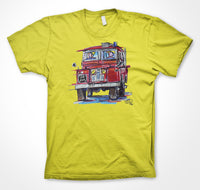 Land Rover Series Fire Tender #ContinuousCar Unisex T-shirt