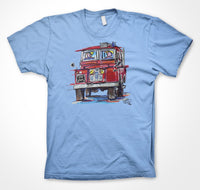 Land Rover Series Fire Tender #ContinuousCar Unisex T-shirt