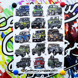 #ContinuousCar poster print collection | Land Rover