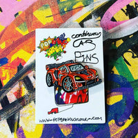 McLaren SENNA - Papaya orange | Limited edition enamel pin badge |  33 only