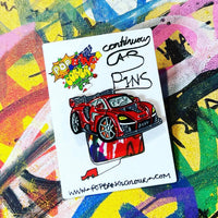 McLaren SENNA - Red | Limited edition enamel pin badge |  Sold out