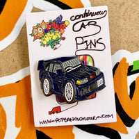 Mitsubishi Lancer Evolution - Blue - enamel pin badge - | Limited Stock