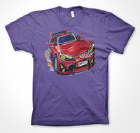 Toyota GT86 #ContinuousCar Unisex T-shirt