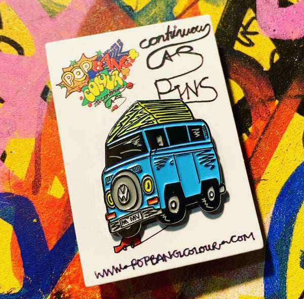 VW T2 Camper "Maxine" enamel pin badge - | sold out