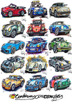 #ContinuousCar poster print collection | Porsche