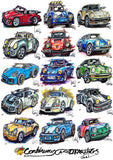 #ContinuousCar poster print collection | Porsche
