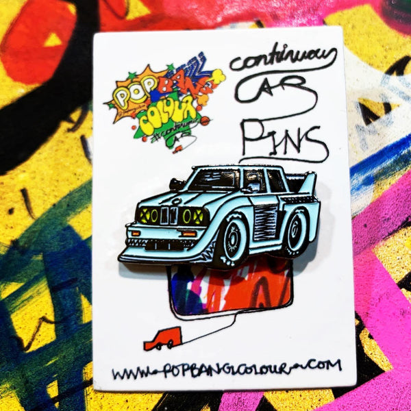 Enamel pin badge | Limited edition | Classic BMW E30  - | 4 only remaining