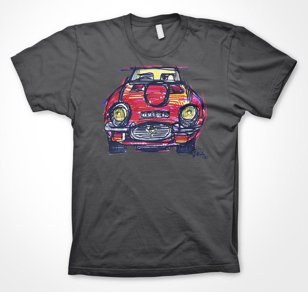 Jaguar E-Type #ContinuousCar Unisex T-shirt