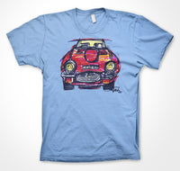 Jaguar E-Type #ContinuousCar Unisex T-shirt