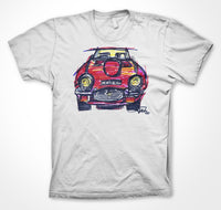 Jaguar E-Type #ContinuousCar Unisex T-shirt