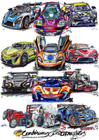 #ContinuousCar poster print collection | McLaren