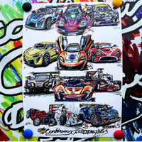 #ContinuousCar poster print collection | McLaren