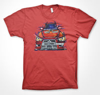 Mitsubishi Evo #ContinuousCar Unisex T-shirt
