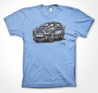Ford Mustang GT #ContinuousCar Unisex T-shirt