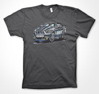 Ford Mustang GT #ContinuousCar Unisex T-shirt