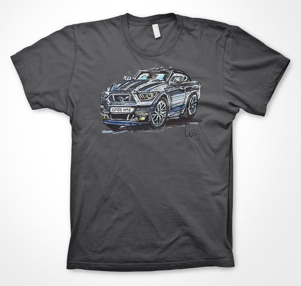 Ford Mustang GT #ContinuousCar Unisex T-shirt