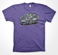 Ford Mustang GT #ContinuousCar Unisex T-shirt