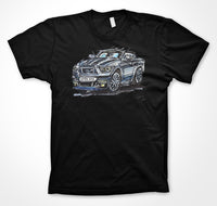 Ford Mustang GT #ContinuousCar Unisex T-shirt