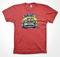 Ford Escort Cosworth Rally #ContinuousCar Unisex T-shirt